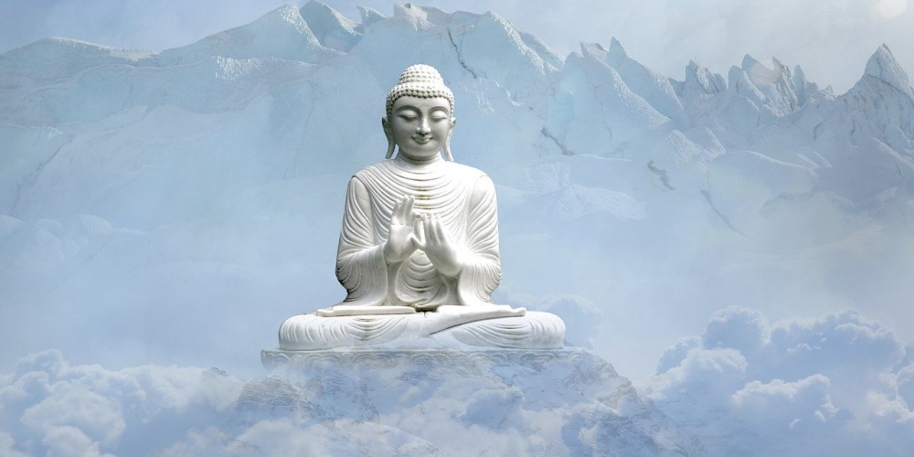 buddha statue tibetan yoga