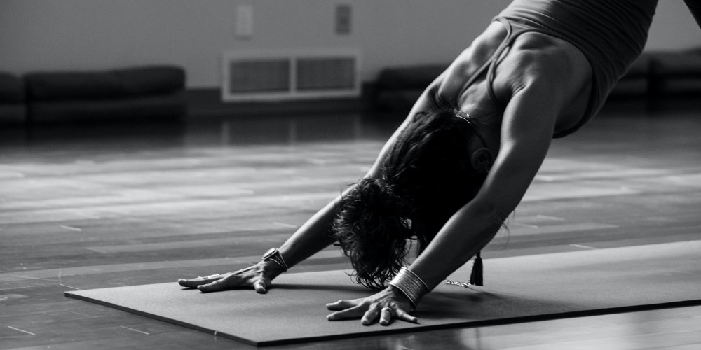 power yoga downward dog