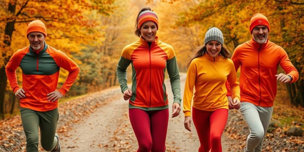 Őszi sportruházat: Így használd az őszi színeket